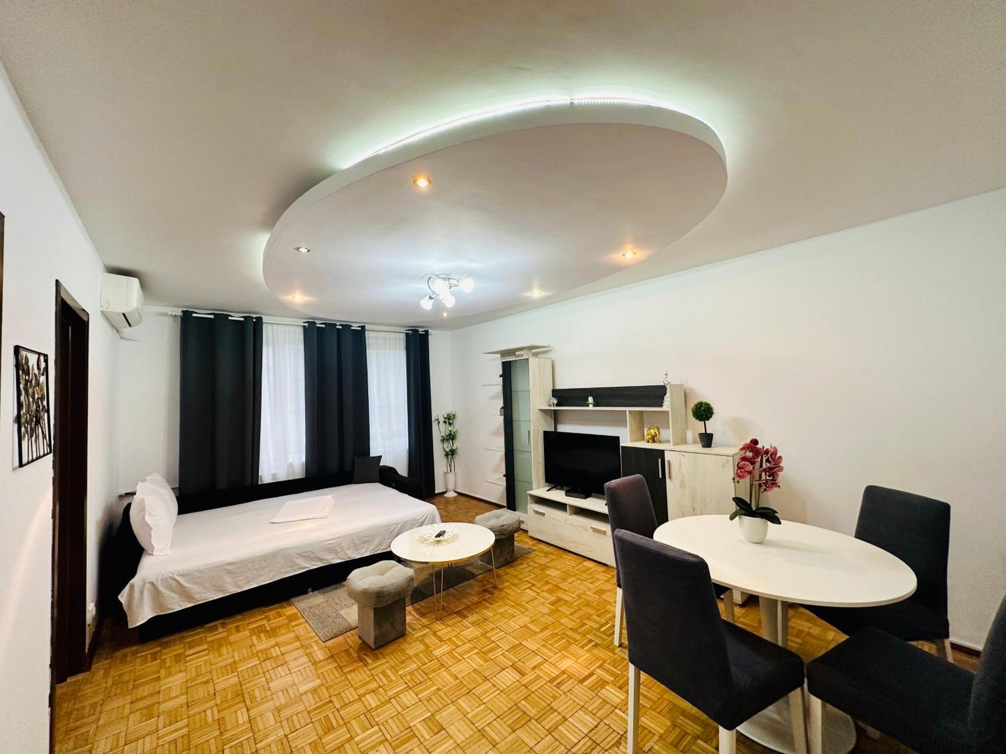 Chic Comfort 1Bdr With Landmark View - Concerthall Bukarest Exteriör bild