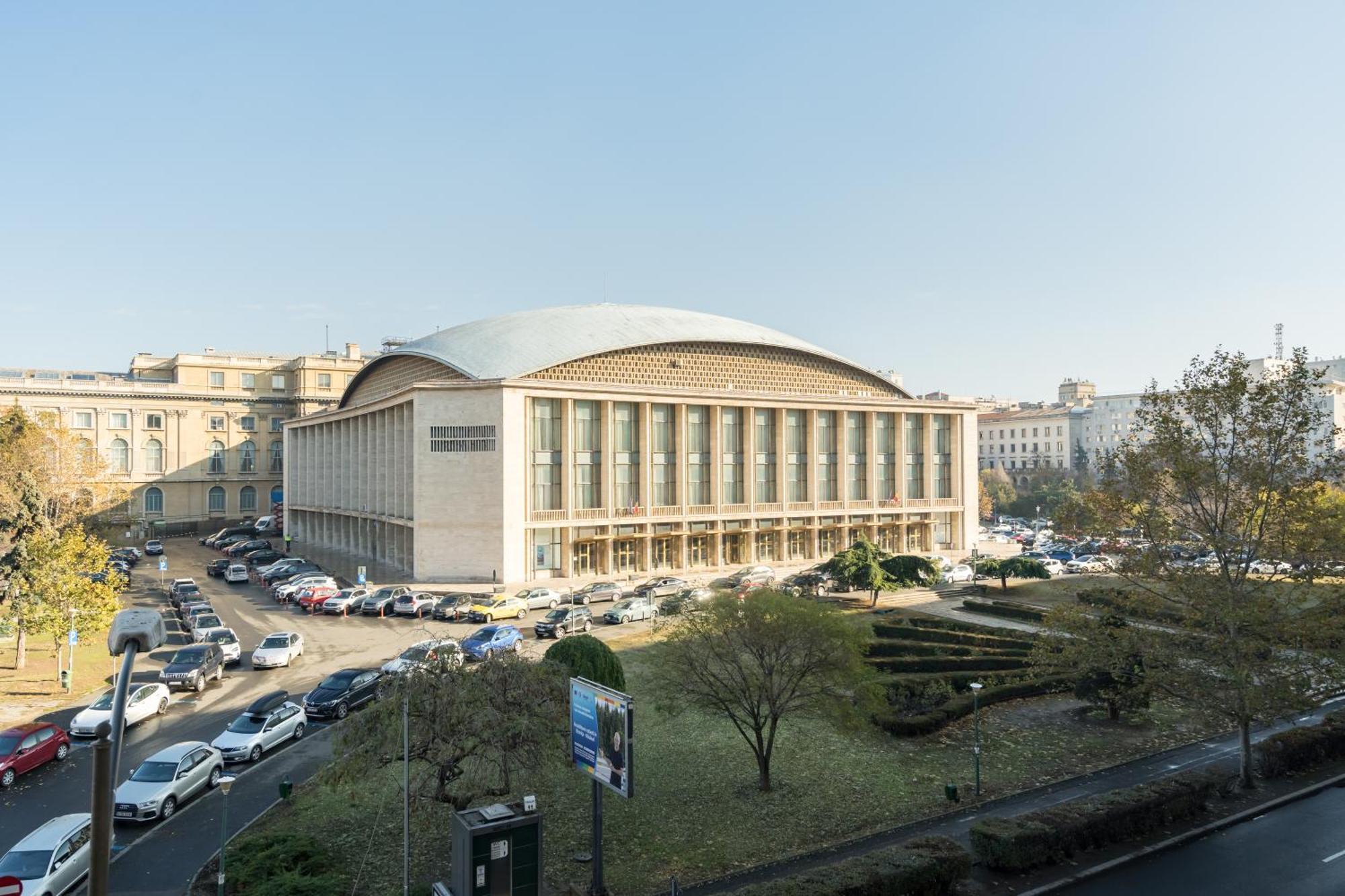 Chic Comfort 1Bdr With Landmark View - Concerthall Bukarest Exteriör bild