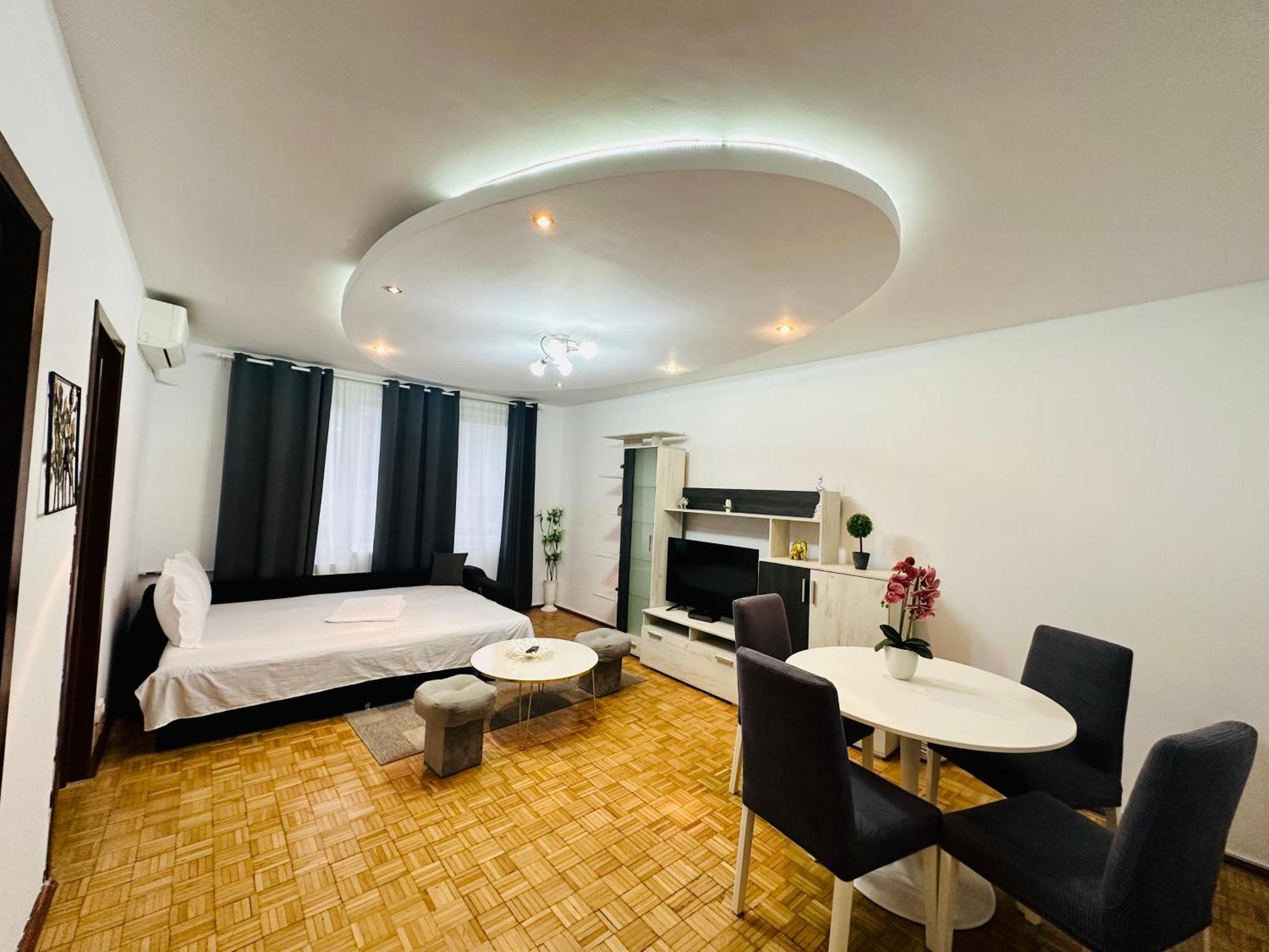 Chic Comfort 1Bdr With Landmark View - Concerthall Bukarest Exteriör bild